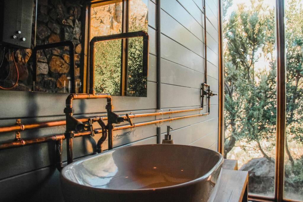 Stonewood Mountain Cabin Breerivier Bagian luar foto